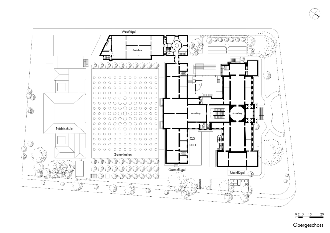s+s 项目| 法兰克福天际线绝佳观赏点,施塔德尔博物馆屋顶露台全新开放!