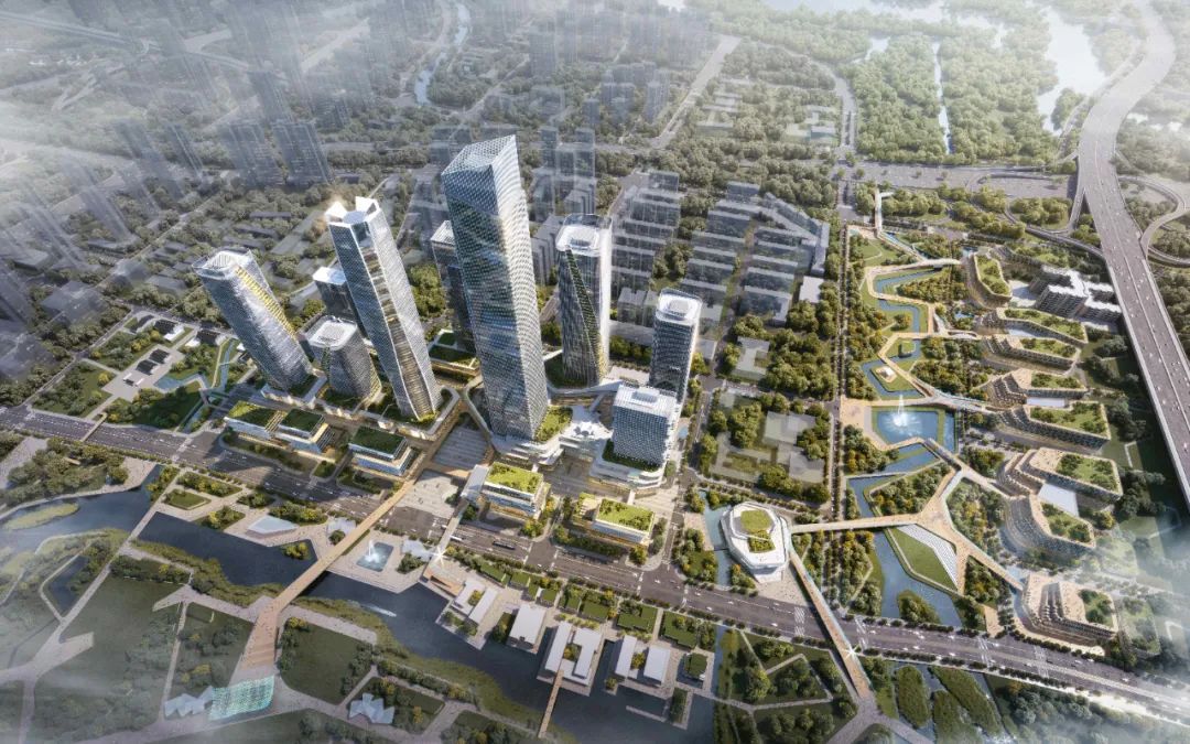 “像素城市”——海珠创新湾沥滘核心区城市设计
