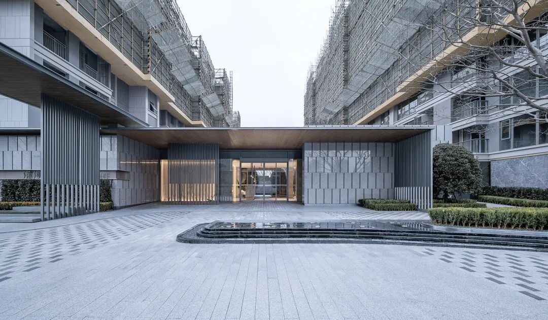 开放社区场景营造 宁波万科滨河道 建筑档案