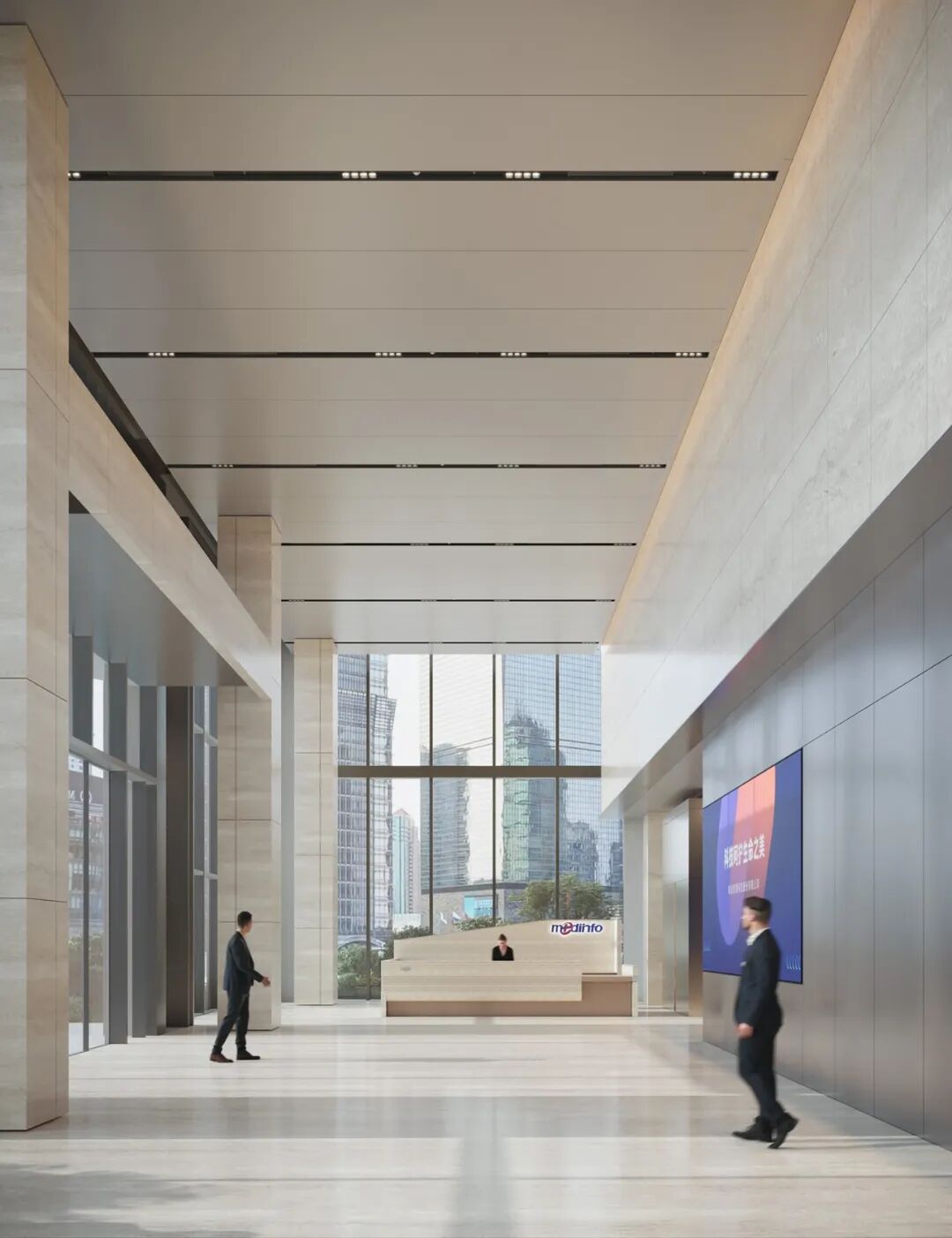 杭州滨江新地标，line+为联众智慧打造企业总部