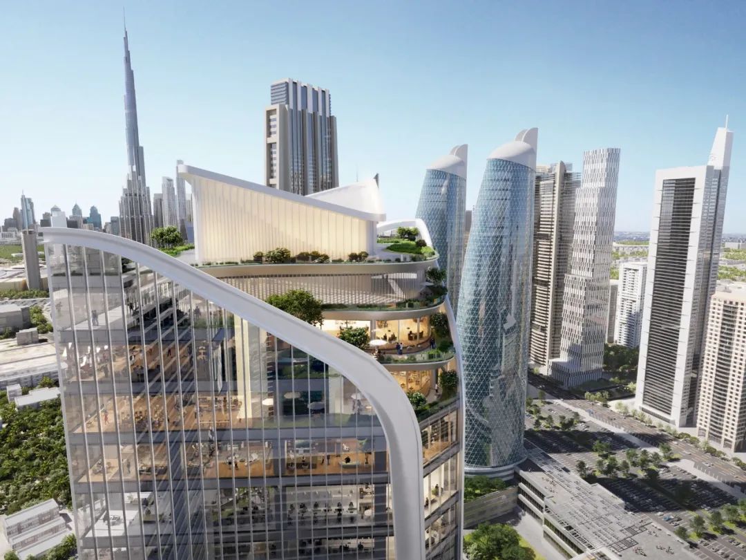 Aedas新作 | 迪拜门户大道全新地标，DIFC Immersive大厦