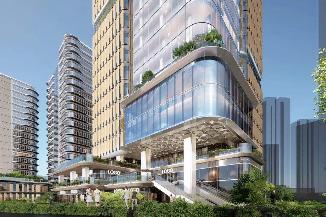 Aedas新作 | 基于岭南地域气候进行适应性设计：深圳前海公园式办公项目