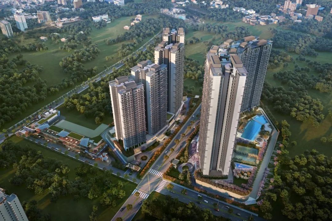Aedas新作 | 印度古尔冈全新门户地标，现代奢华住宅