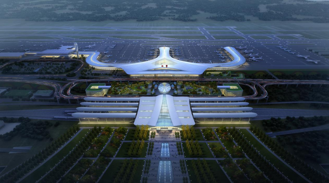 中华水塔 三江溯源 | 中建西北院主持设计的西宁曹家堡国际机场三期扩建工程T3航站楼及综合交通中心项目正式落成投运