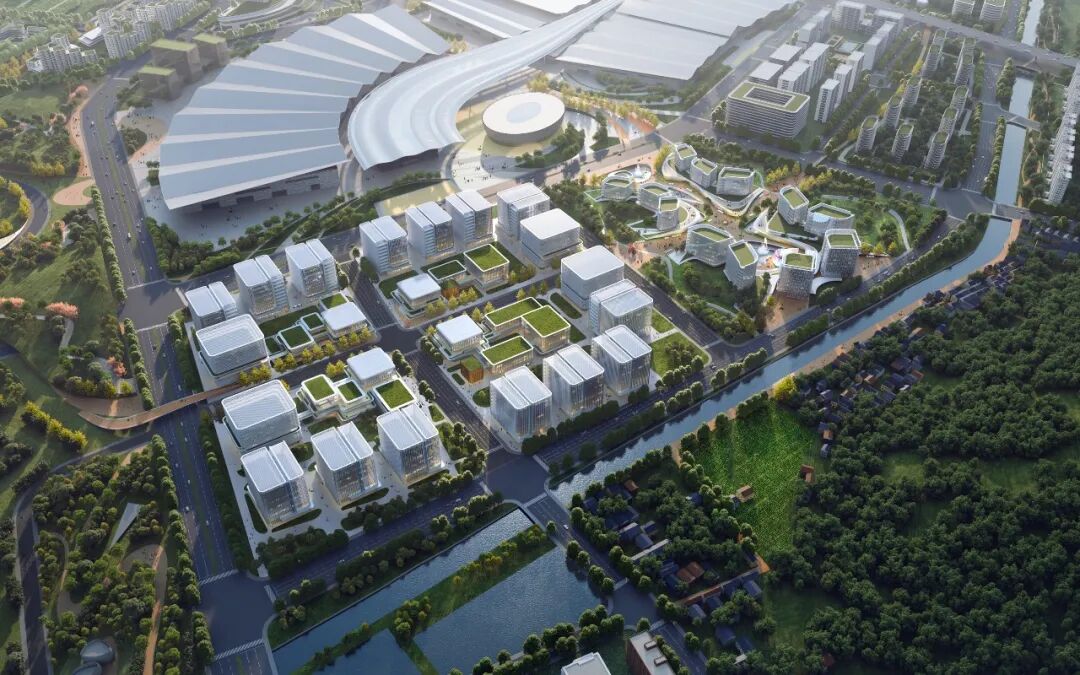 Aedas联合体获杭州全球数字贸易创新港概念性规划及重点地块建筑概念设计竞赛第一名
