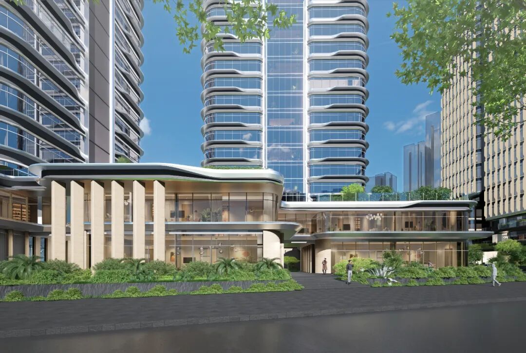 Aedas新作 | 基于岭南地域气候进行适应性设计：深圳前海公园式办公项目