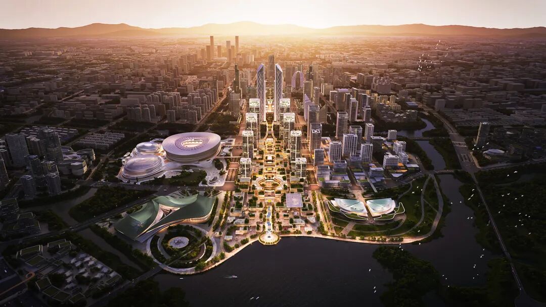 新作 | 杭州银泰中心设计概念发布，10 Design 点亮杭州科创中轴活力新地标