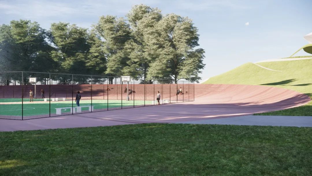 “消失的体育场”建成,马岩松/MAD全球最大覆土建筑群设计