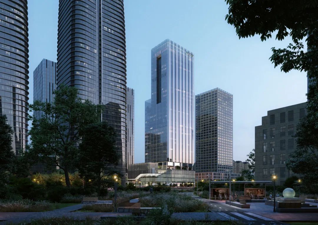 Aedas新作 | 广州贸易中心的生态企业名片