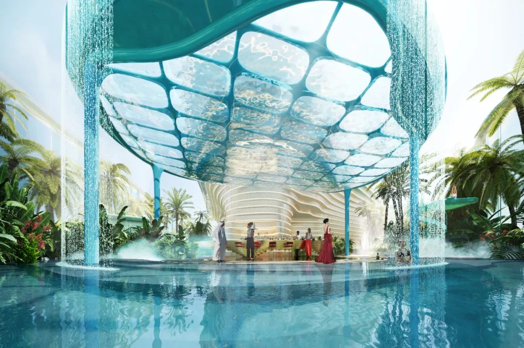 Gensler新作品：DAMAC CASA 迪拜垂直绿洲，重构城市奢华新境
