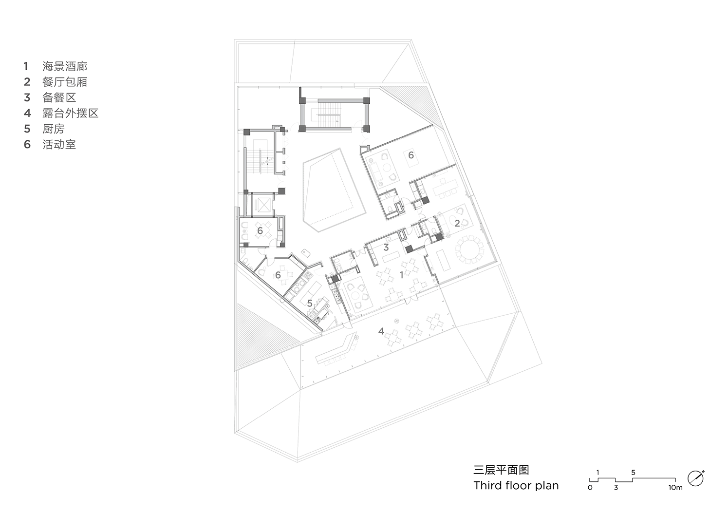 line+新作「石棱镜」，叠石望海，激活大连凌水湾滨海地景