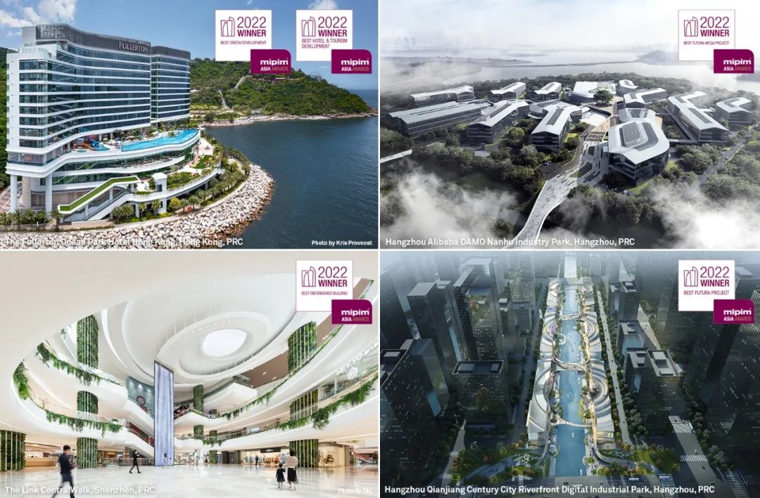 喜讯丨Aedas四项目斩获2022年MIPIM Asia大奖