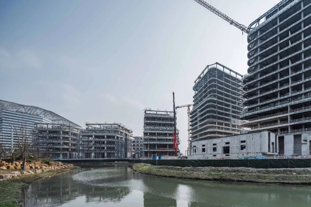 gmp新闻|长三角G60科创之眼二期结构封顶:城市设计逻辑下的空间落位