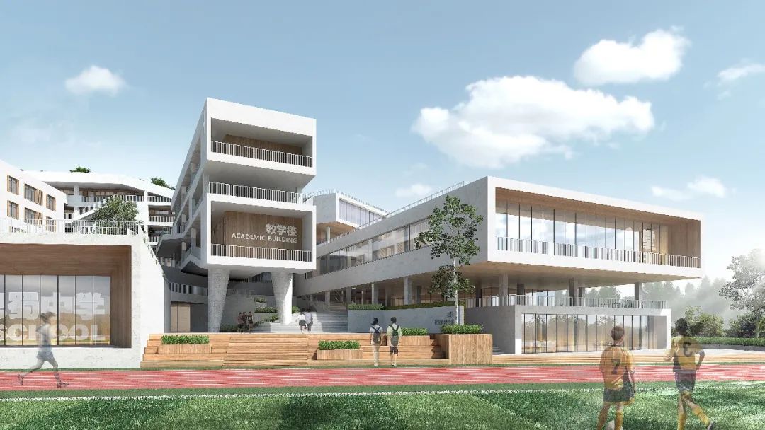西筑设计 I 三峡巴蜀中学：建筑与大地的和谐协奏