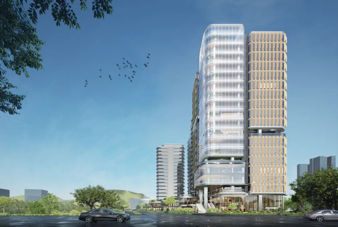 Aedas新作 | 基于岭南地域气候进行适应性设计：深圳前海公园式办公项目