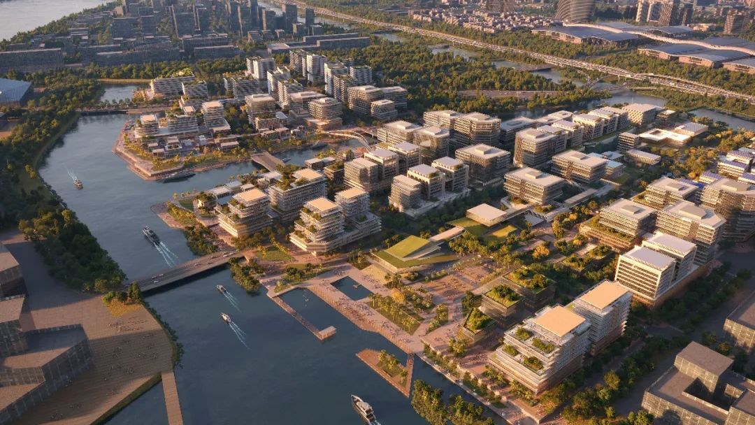 gmp新闻 | gmp在深圳中欧蓝色产业园城市设计及启动区建筑概念设计国际竞赛中获得第一名