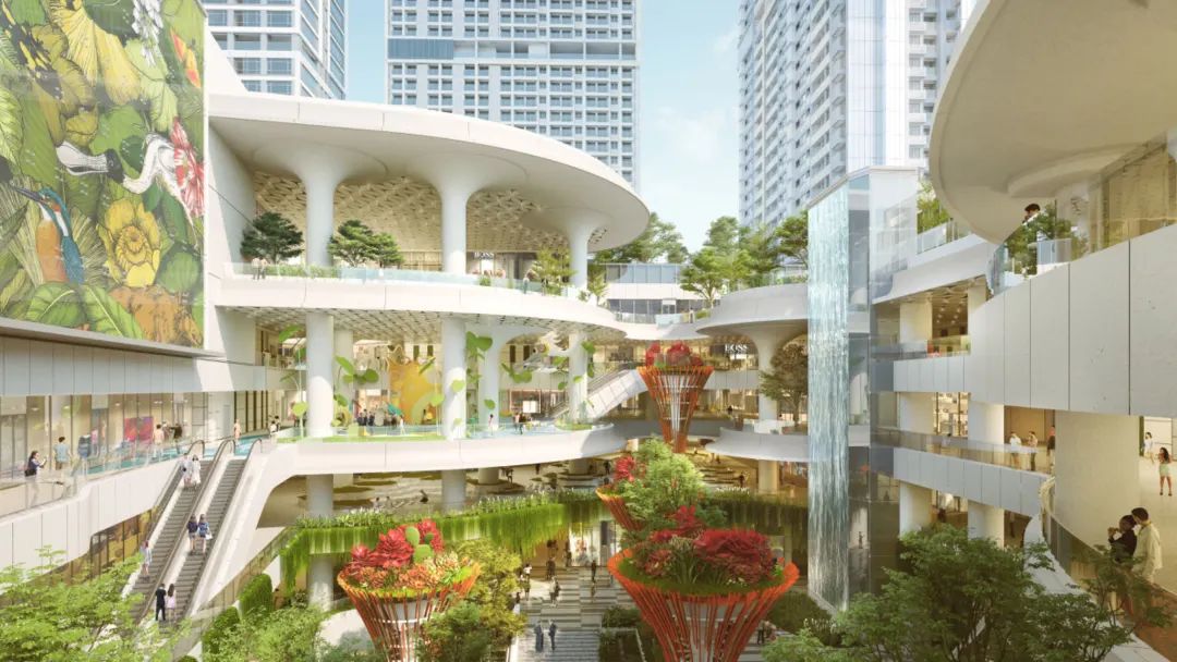 深圳坂田万科广场 | 都市生活中探索自然归属