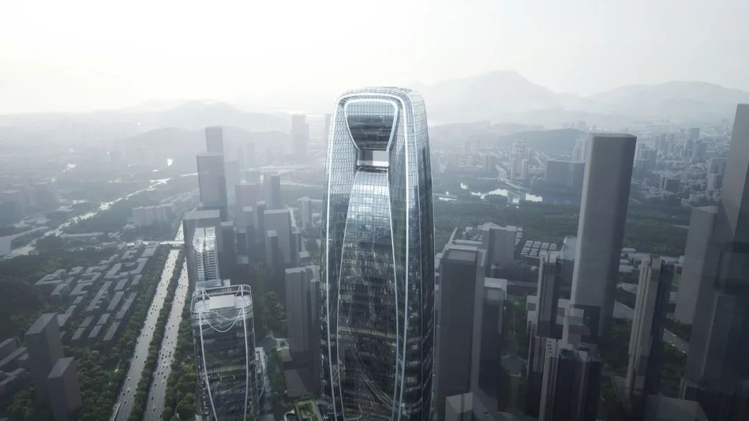 超高层 | 407米罗湖之冠，城建梅园 - 云投大厦
