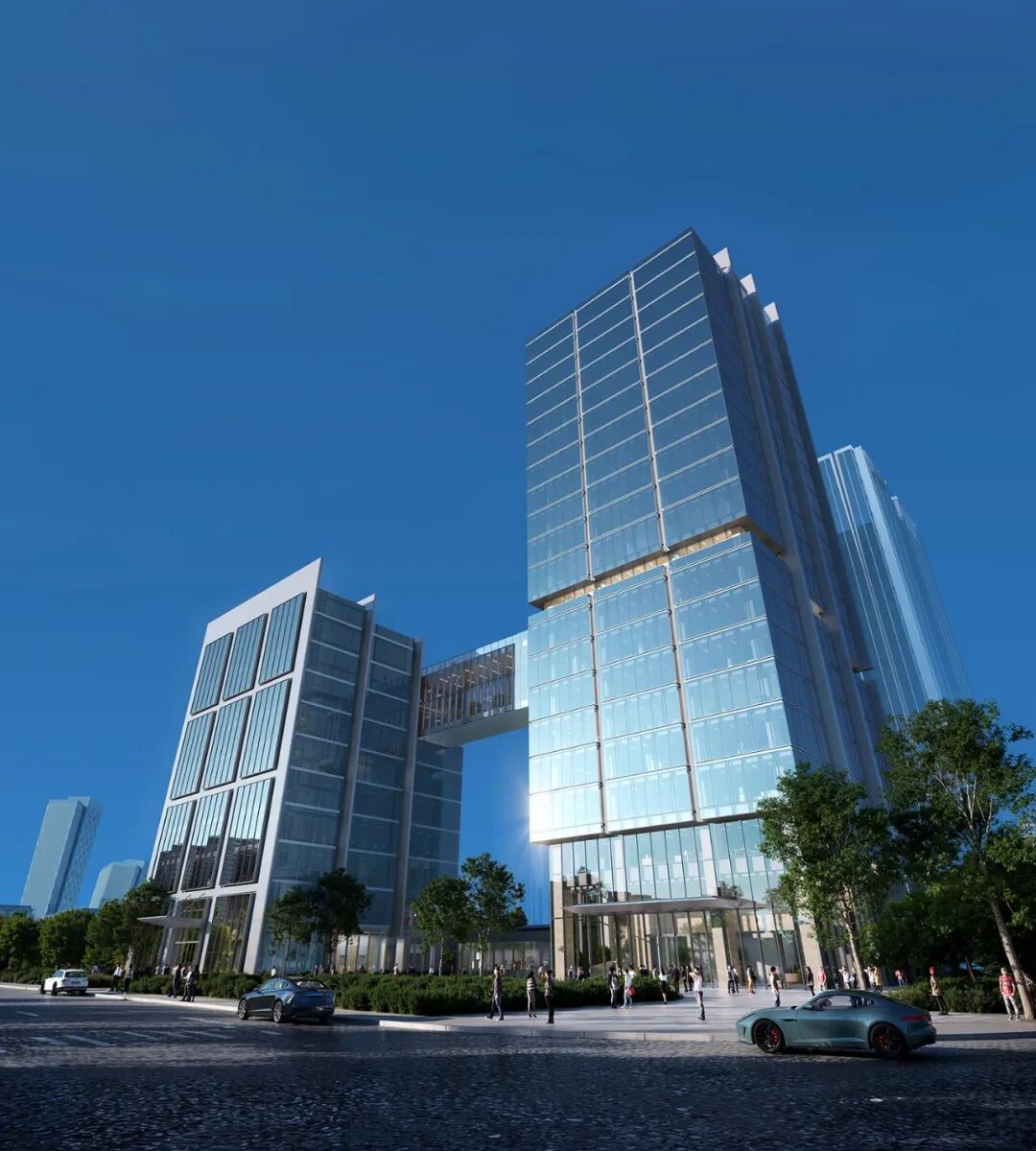 杭州滨江新地标，line+为联众智慧打造企业总部