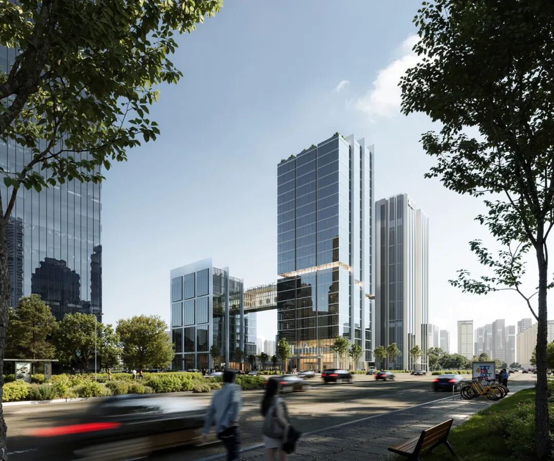 杭州滨江新地标，line+为联众智慧打造企业总部