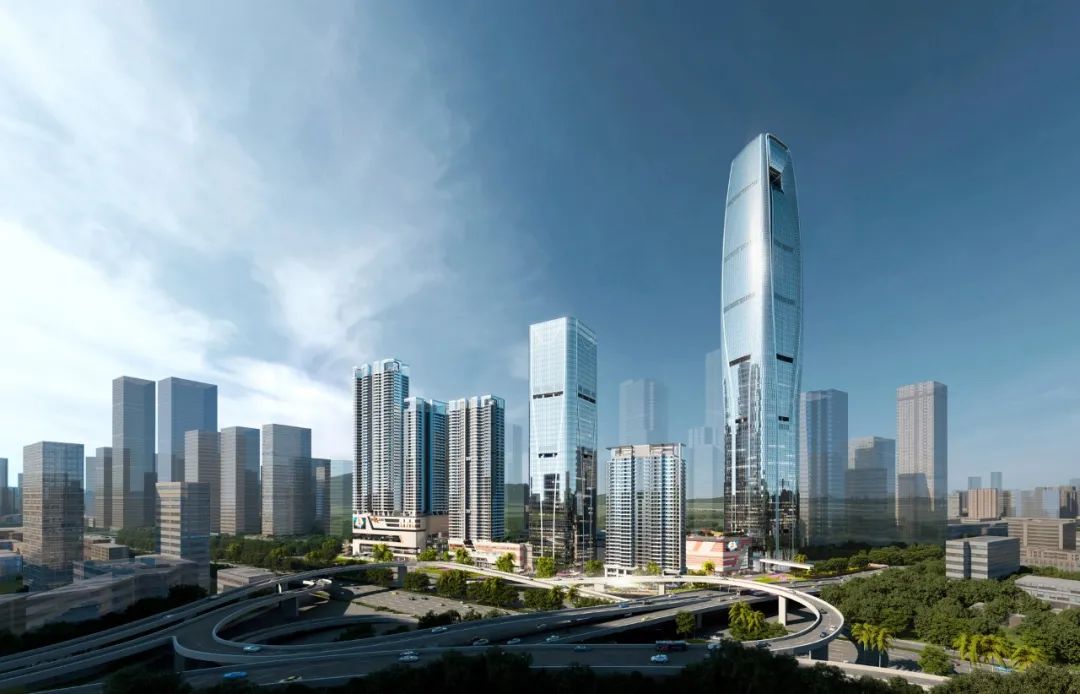 超高层 | 407米罗湖之冠，城建梅园 - 云投大厦