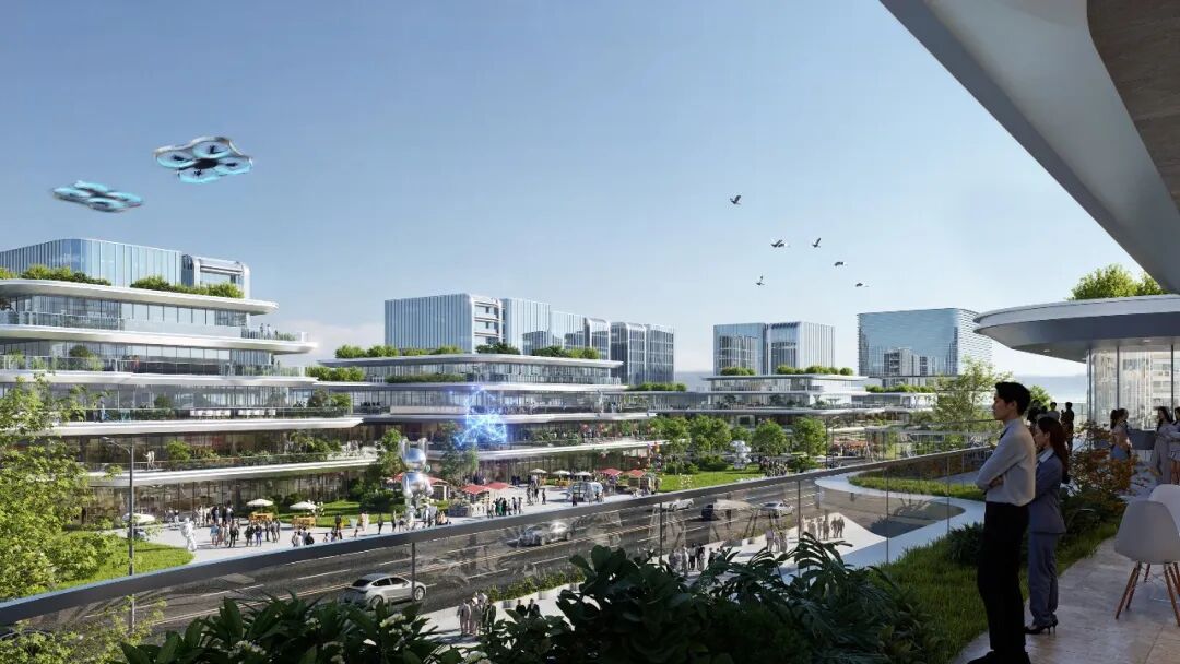 Aedas联合体获杭州全球数字贸易创新港概念性规划及重点地块建筑概念设计竞赛第一名
