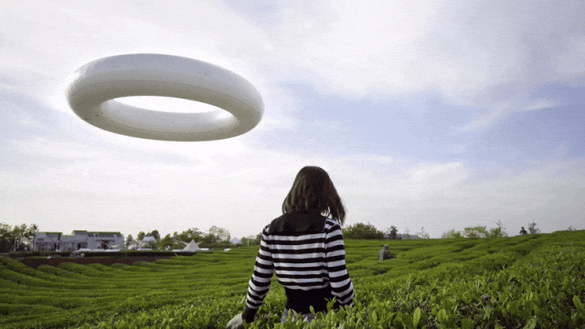 从「光之塔」到「云坐标」｜line+在杭州第三中心中轴线的城市媒介实验