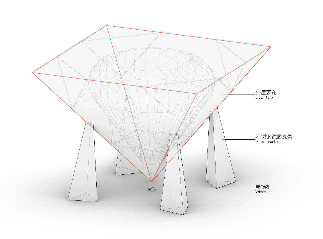 从「光之塔」到「云坐标」｜line+在杭州第三中心中轴线的城市媒介实验