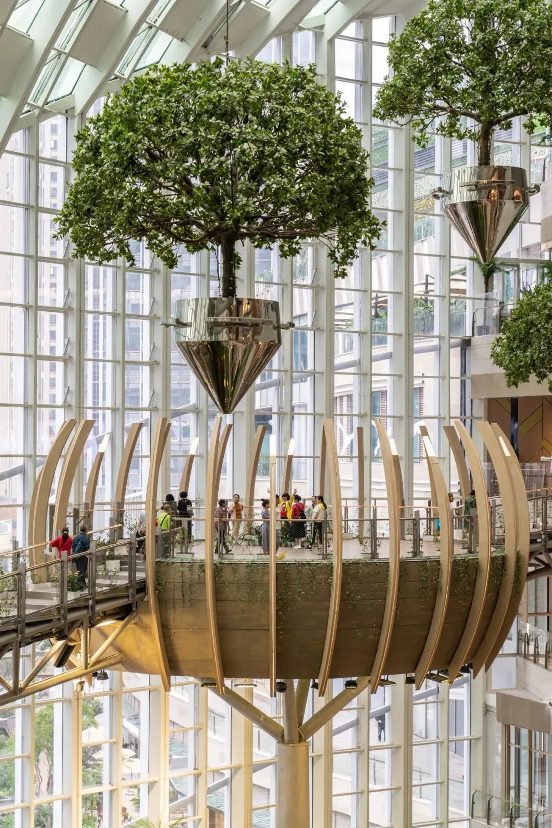 超40米高室内植物园，打造国内首个“城市自然共同体”—— 重庆光环购物公园