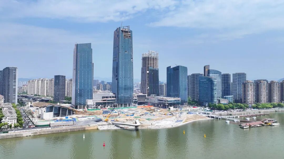 Arcadis凯谛思杭州富阳塔楼群设计:《富春山居图》的五岫骈峰都市意境