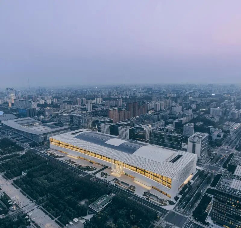 包赞巴克 &middot; Project | 中国国家会议中心二期：轻盈曲线彰显「场所精神」，多孔立面寓意「百鸟腾飞」