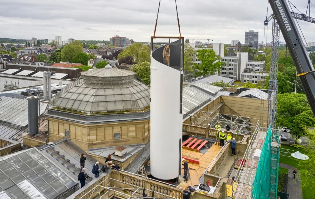 s+s 项目| 法兰克福天际线绝佳观赏点,施塔德尔博物馆屋顶露台全新开放!