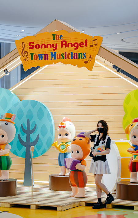 GLC打造“治愈花园”，Sonny Angel & SMISKI华南首展可爱登场