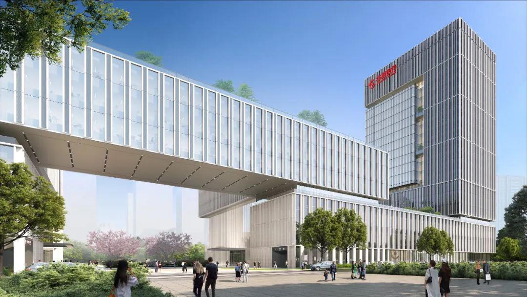 gmp新闻 | 华夏银行总行办公大楼主体结构竣工