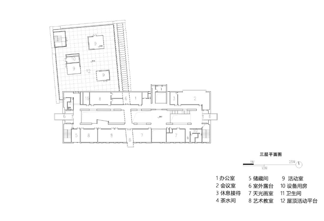 新作丨洛扎县中学多功能艺术中心 - 光之峡谷 / 肖诚-深圳华汇