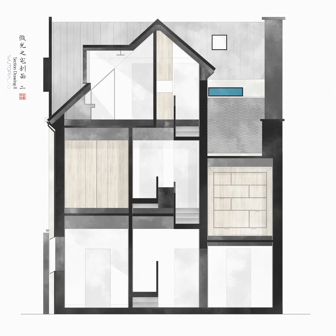 上海市中心200m²老房改造：微光之宅