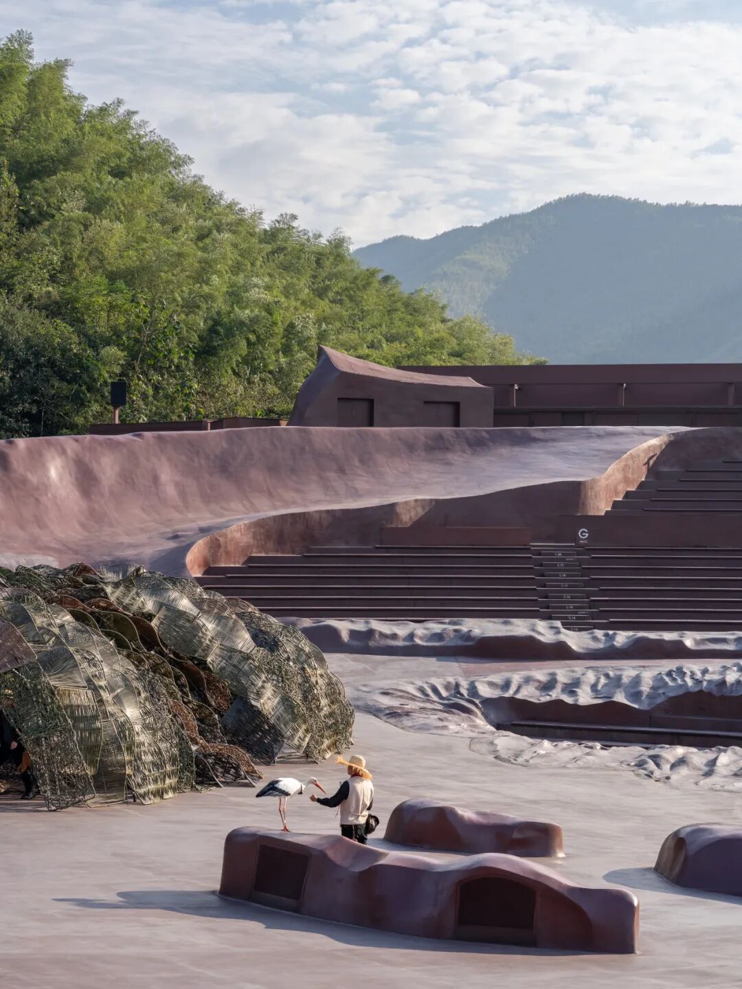 goa作品 | 大地艺术剧场，为飞鸟和人建造