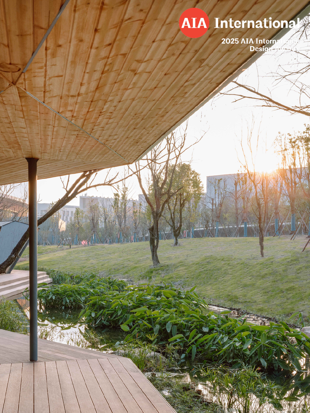 line+「溪上飞檐」荣获AIA国际设计奖 