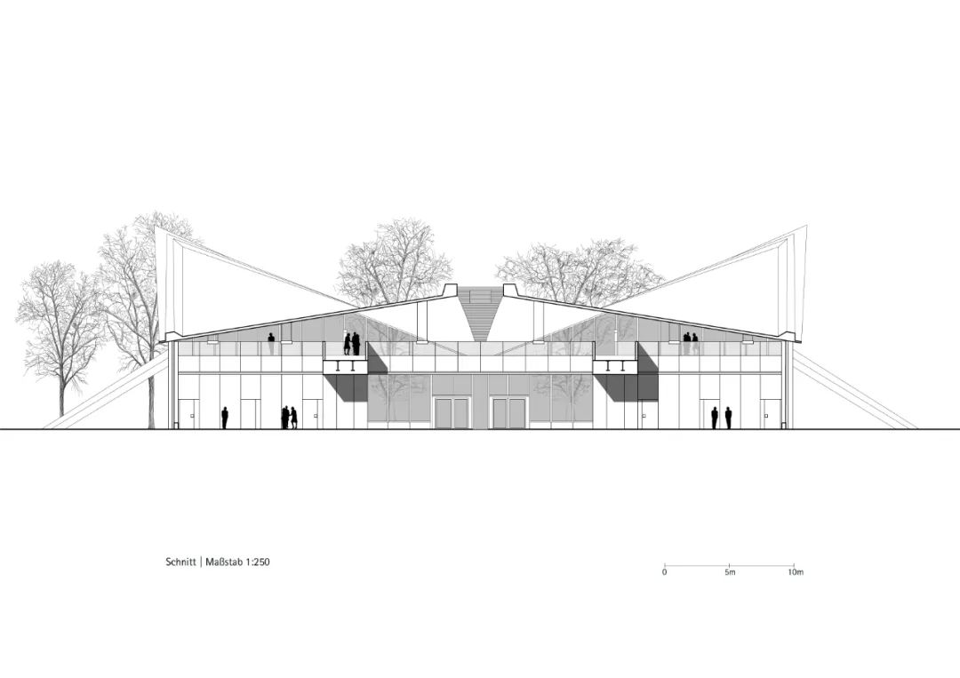 gmp改建系列 | 马格德堡双曲面壳体屋顶建筑：尊于原作的创新