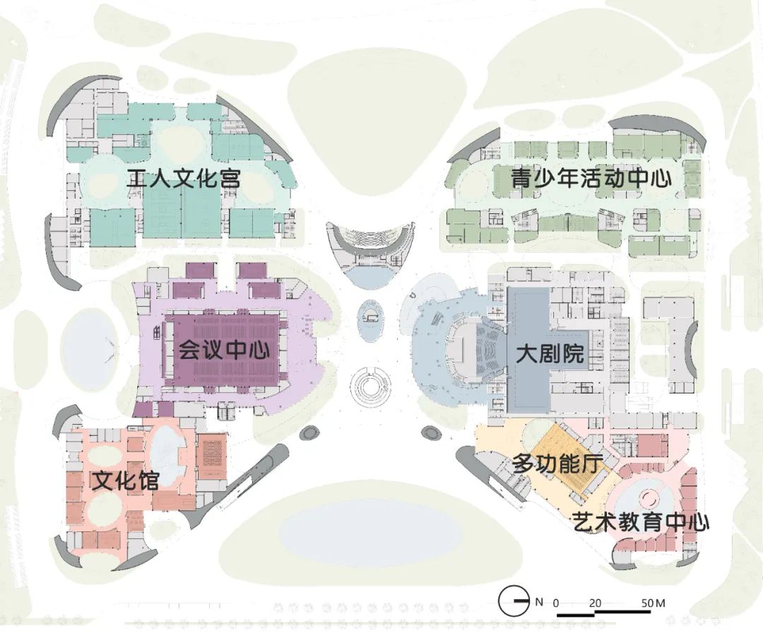 安吉“两山”未来科技城文化艺术中心 | MAD马岩松新作