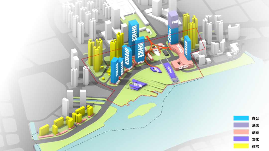 Aedas新作 | 广州滨江天地城市设计:珠江岸线工业滨水复兴