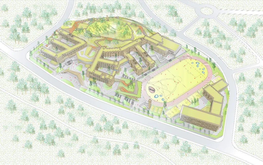 西筑设计 I 三峡巴蜀中学：建筑与大地的和谐协奏