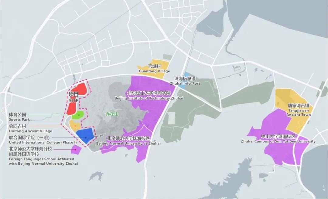 Aedas新作 | 北师香港浸会大学二期校园，钟灵毓秀，碧水绕亭