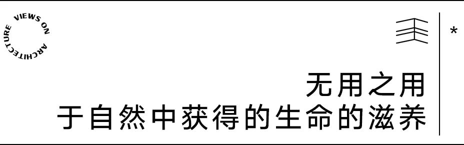 【建言丨彭乐乐】在自然中合一设计与生活，让生命呈现原有的自然状态