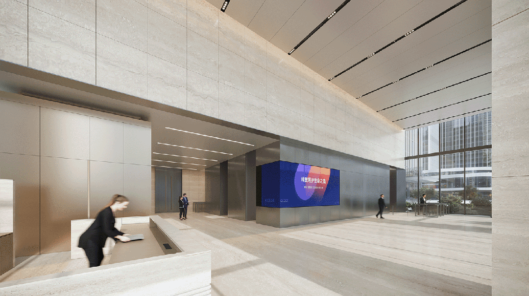 杭州滨江新地标，line+为联众智慧打造企业总部