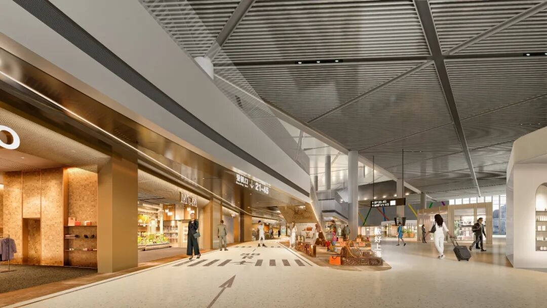 上海虹桥机场T2北三角商业区改造:从“途经之地”到“停留之景” | HPP