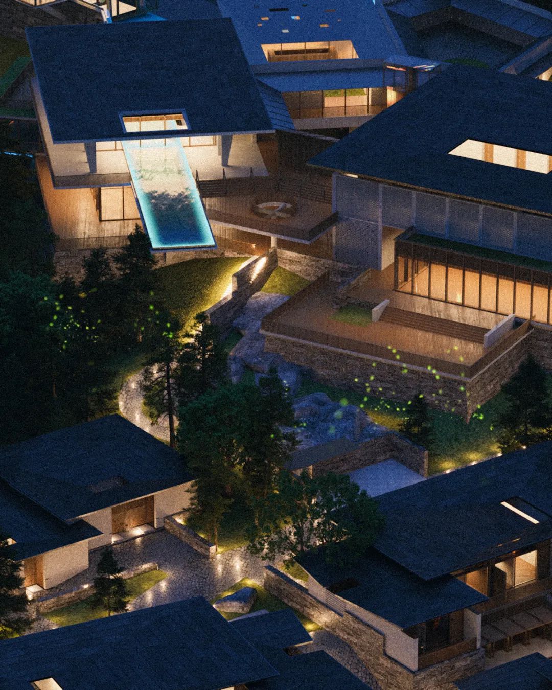 黄山洲际金普顿酒店，line+以当代空间叙事回溯徽州精神