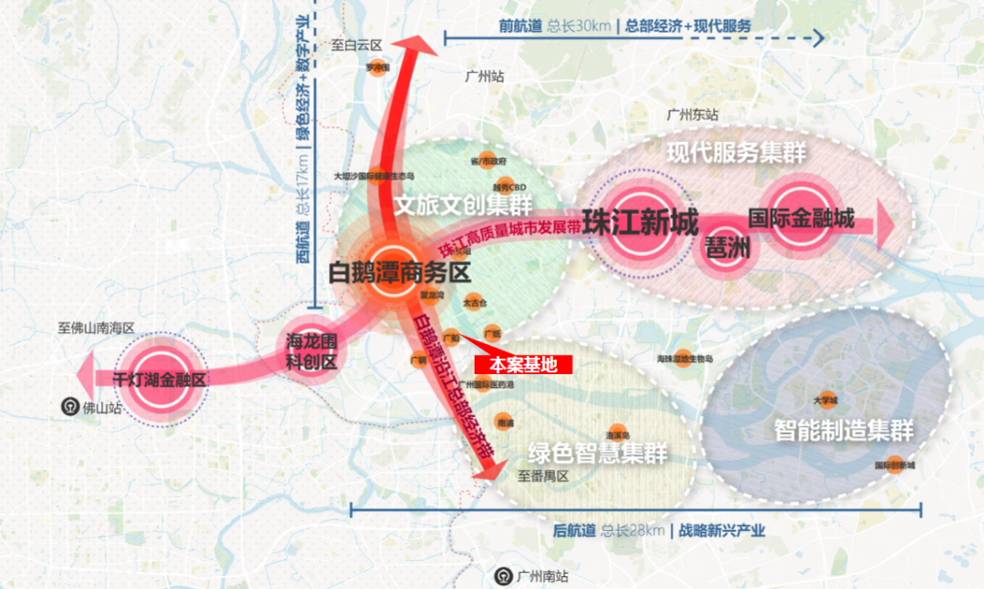 Aedas新作 | 广州滨江天地城市设计:珠江岸线工业滨水复兴