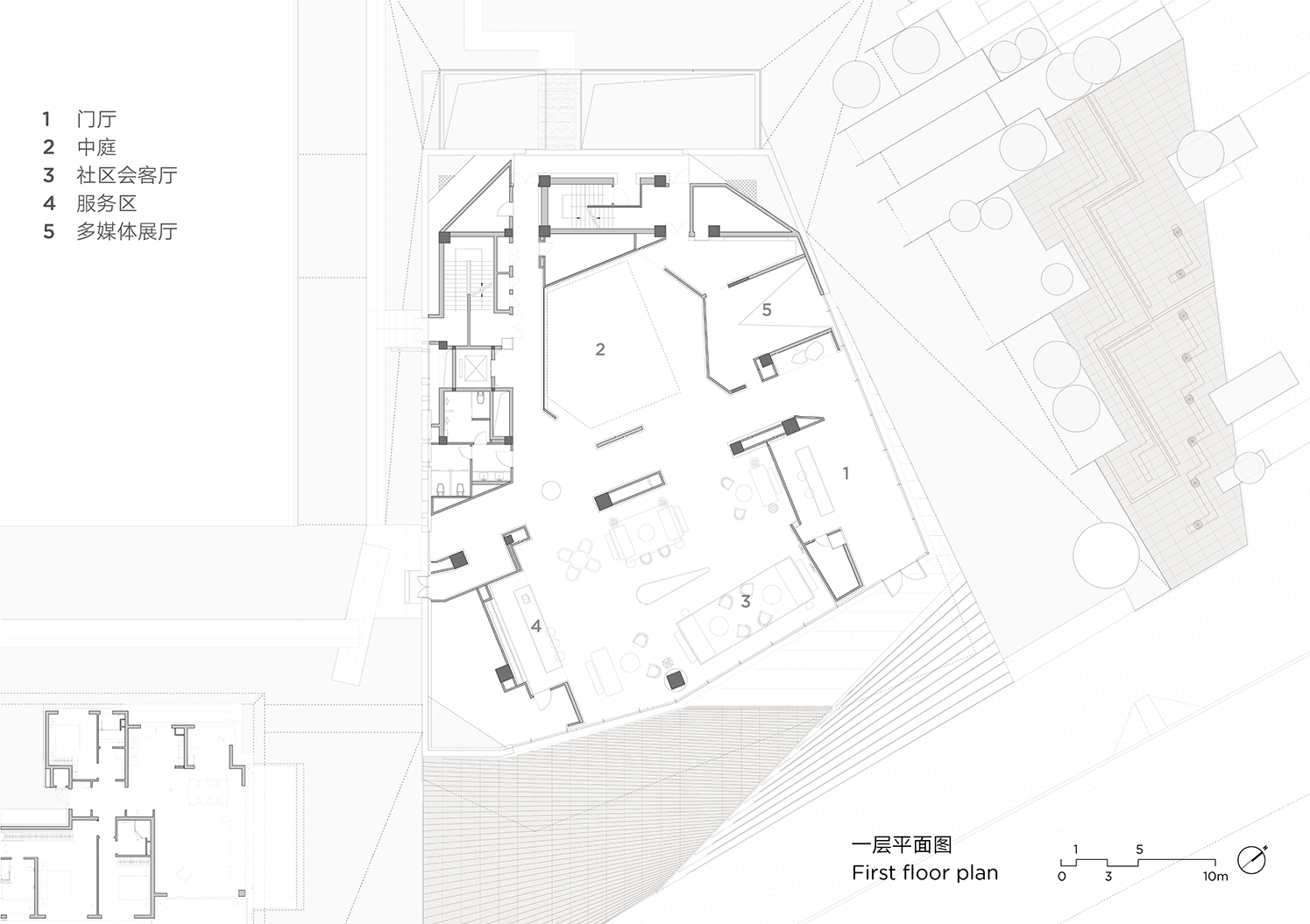 line+新作「石棱镜」，叠石望海，激活大连凌水湾滨海地景