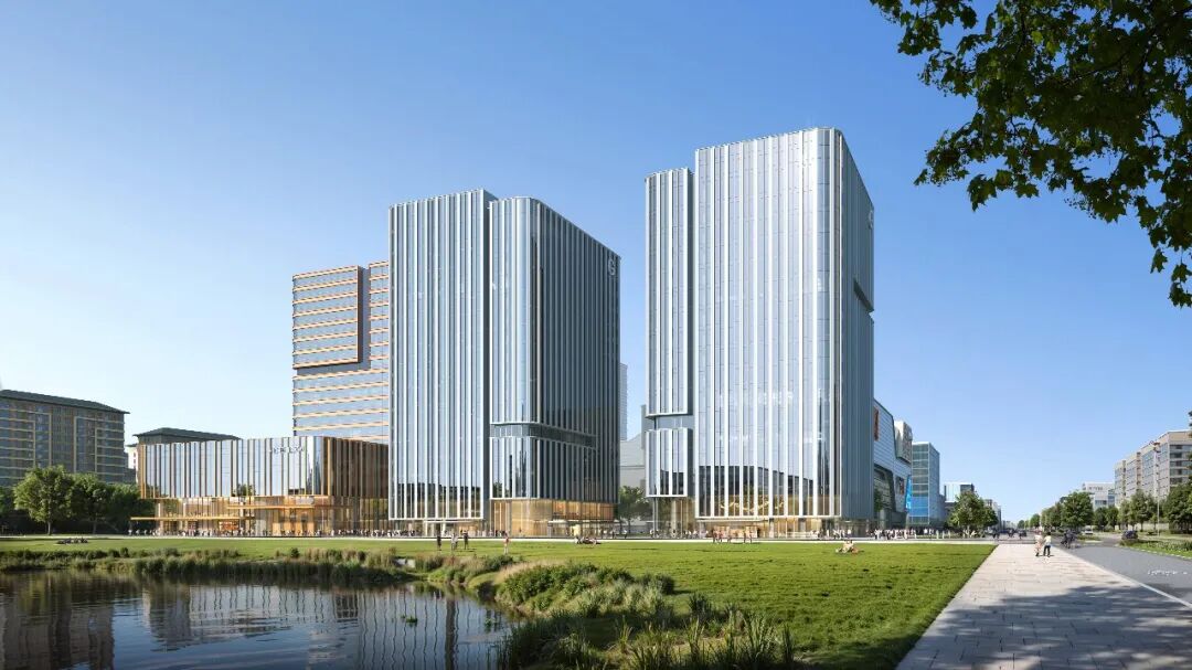 Aedas新作 | 雄安大学城项目一期：东西两翼，树立校城融合